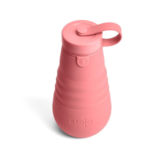 Oranžovo-růžová skládací lahev Bottle Berry, 590 ml-image-2