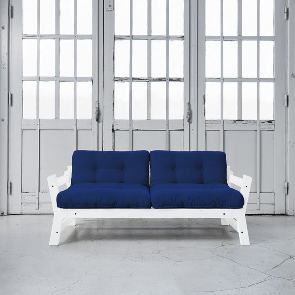 Rozkládací pohovka Karup Step White/Royal-image-1