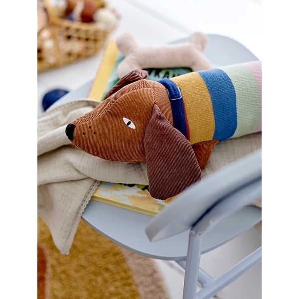 Béžová mušelínová dětská deka 100x80 cm Muslin - Bloomingville Mini-image-3