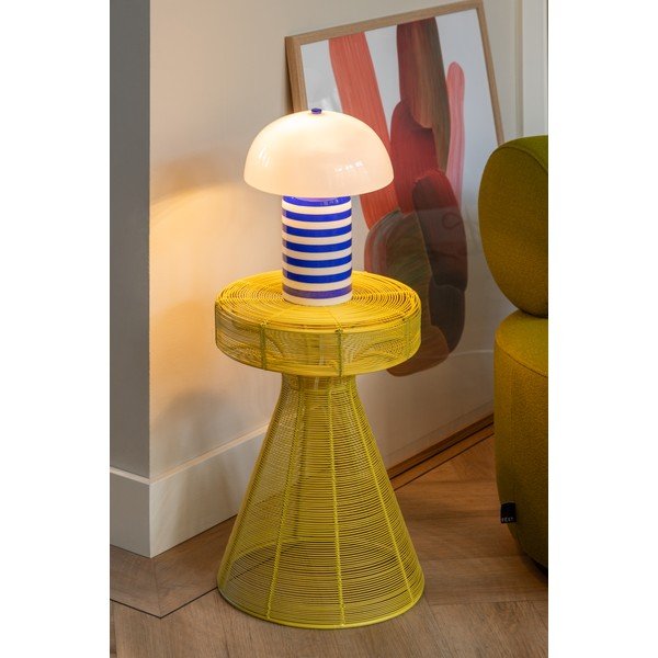 Kovový kulatý odkládací stolek ø 30,5 cm Cuerda Corcho – Leitmotiv-image-3