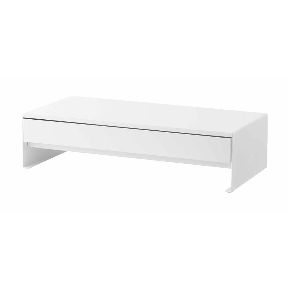 Bílý kovový stojan na monitor Tower – YAMAZAKI