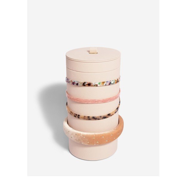 Světle růžový koupelnový organizér – Stackers-image-4