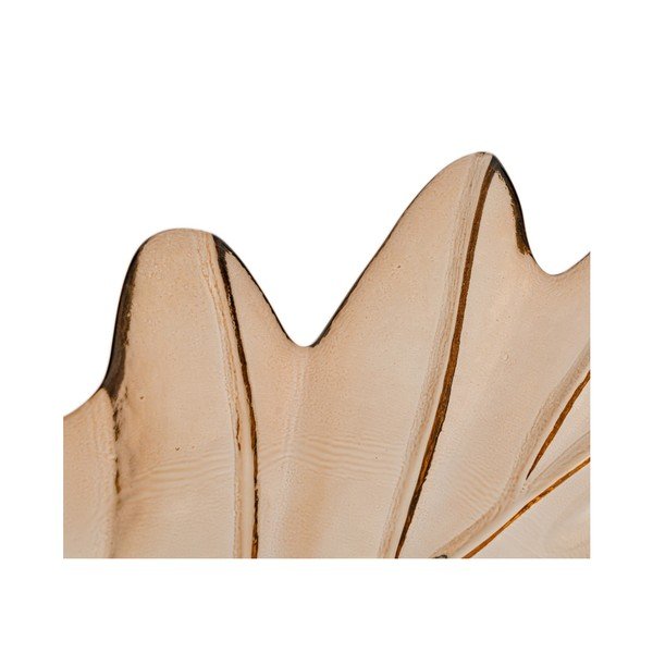 Skleněný dekorační tác 19,5x35 cm Leaf – Ixia-image-3