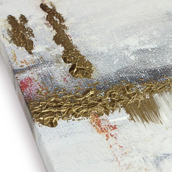 Obraz s ručně malovanými prvky na plátně 100x70 cm Horizon – Styler-image-4