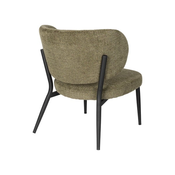 Zelené křeslo Sanne – White Label-image-4