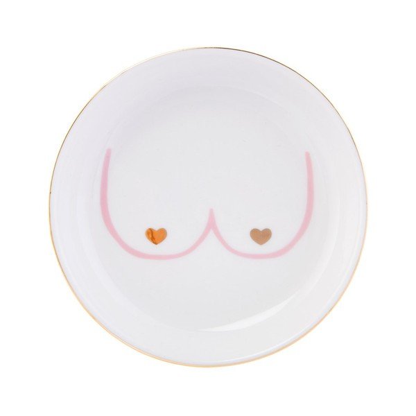 Porcelánový talířek na šperky Girl Power – Sass & Belle