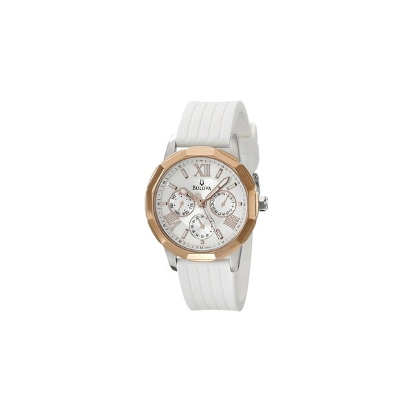 Dámské hodinky Bulova 98101 White/Grey