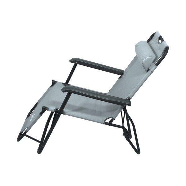 Šedé zahradní lehátko Cattara Comfort-image-1