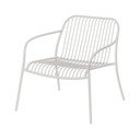Světle šedé kovové zahradní křeslo Yua Wire – Blomus