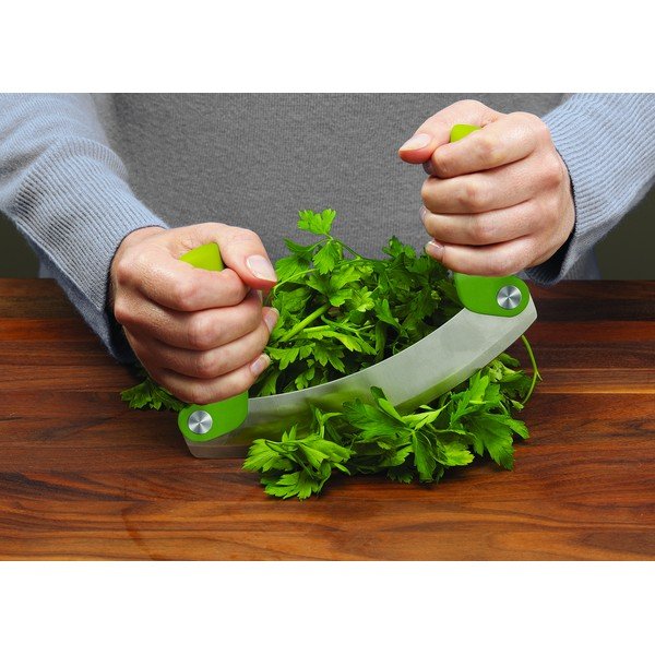 Zelený kráječ bylinek Joseph Joseph Mezzaluna-image-1