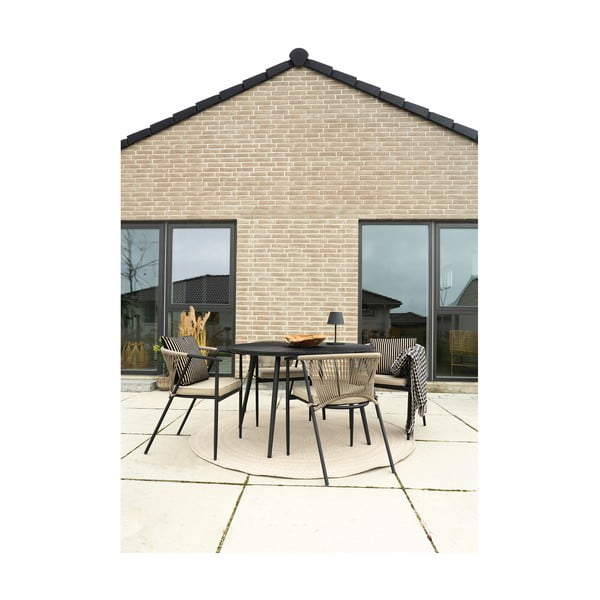 Kulatý zahradní jídelní stůl ø 120 cm Atlanta – House Nordic-image-1