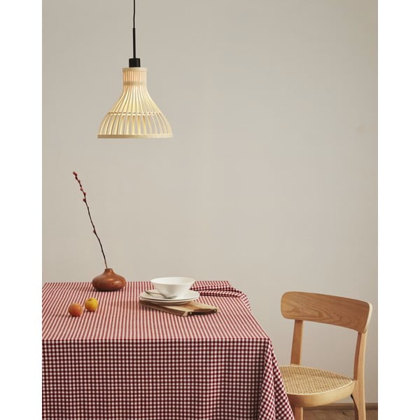 Bambusové stínidlo v přírodní barvě ø 30 cm Nathaya – Kave Home-image-1