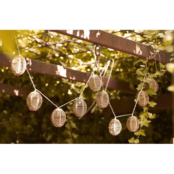 LED světelný řetěz počet žárovek 10 ks na baterky délka 180 cm Carlisle – House Nordic-image-2