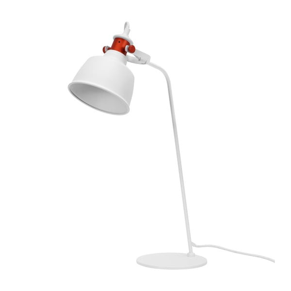 Bílá stolní lampa Garageeight Etel