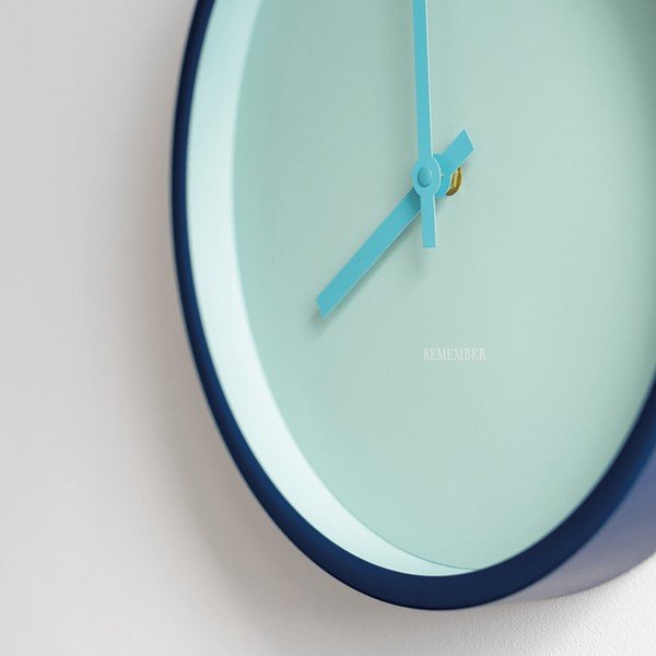 Nástěnné hodiny ø 30 cm Aqua - Remember-image-2
