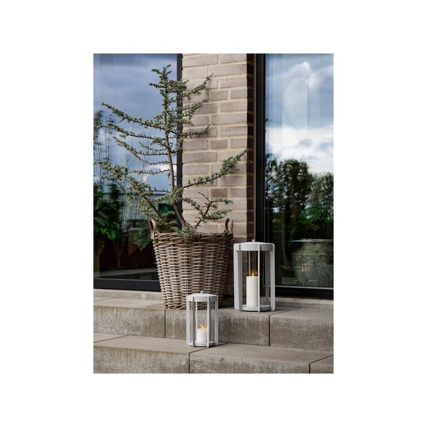 Světle šedá LED lucerna na USB (výška 25 cm) Firefly – Zone-image-2