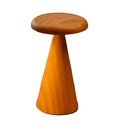 LED stolní lampa v přírodní barvě s dřevěným stínidlem (výška 21 cm) Sylva – Gingko