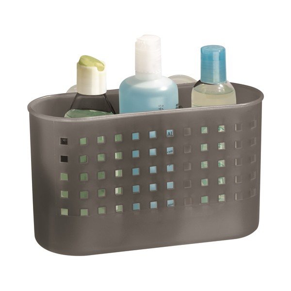 Košík s přísavkou Suction Grey, 26 cm