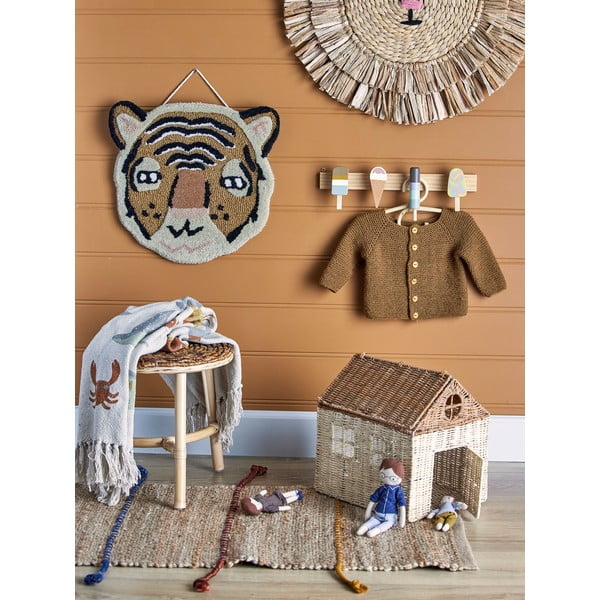 Nástěnný dětský věšák z bukového dřeva Zyon - Bloomingville Mini-image-3