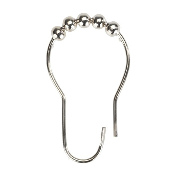 Sada 12 háčků pro sprchový závěs Wenko-image-2