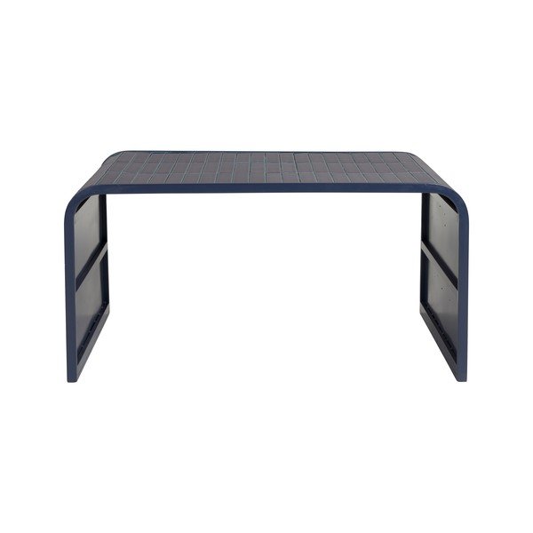 Modrý keramický konferenční stolek 47x80 cm Tiles – Zuiver-image-2