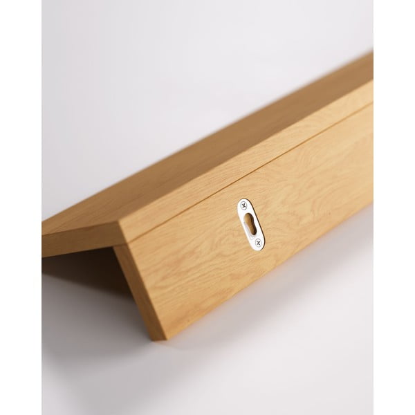 Police v dekoru dubu v přírodní barvě Abilen - Kave Home-image-3