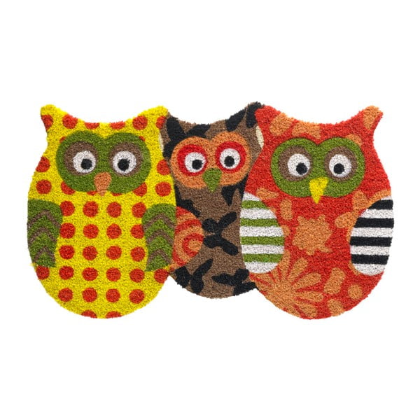 Rohožka Hamat Owls Friends, 45 x 75 cm