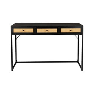 Černý konzolový stolek 40x120 cm Guuji – White Label