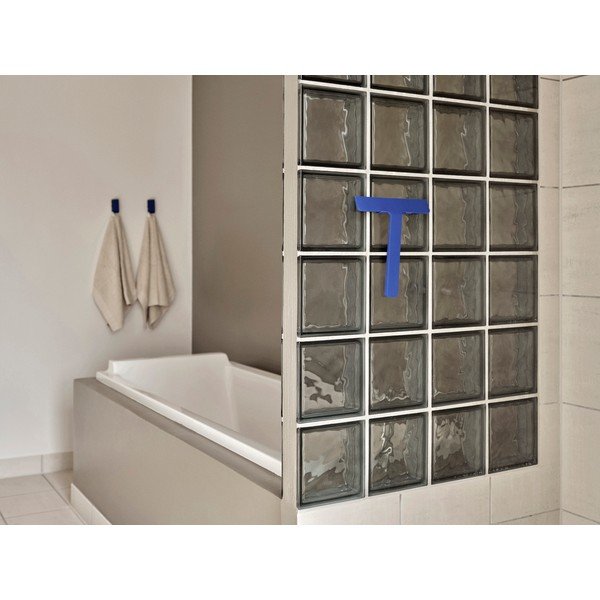 Modrá stěrka s držákem 22 cm Ume – Zone-image-1