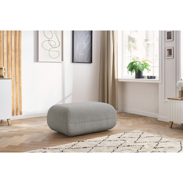 Béžová manšestrová podnožka Lecomte – Bobochic Paris-image-1