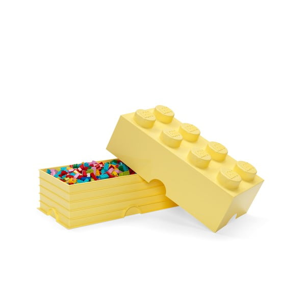 Světle žlutý úložný box LEGO®-image-2