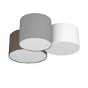 Šedo-hnědé stropní svítidlo 49,5x61 cm PASTORE – EGLO