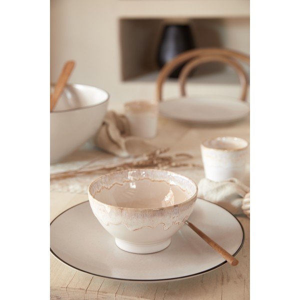 Šedé misky v sadě 4 ks z kameniny 550 ml Latte – Costa Nova-image-2