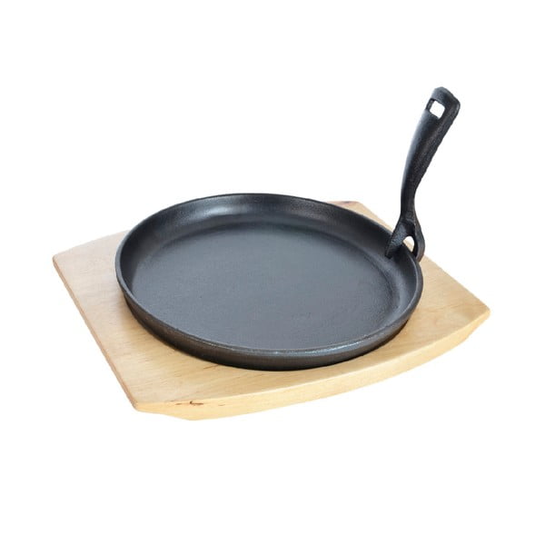 Grilovací litinová pánev s odnímatelnou rukojetí ø 22 cm LITINA – Orion