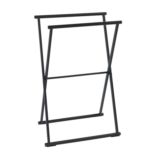 Černý skládací věšák na ručníky Wenko Lava-image-2