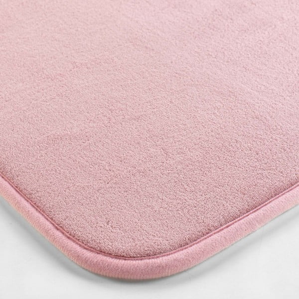 Růžová koupelnová předložka 50x120 cm Vitamine – douceur d'intérieur-image-3