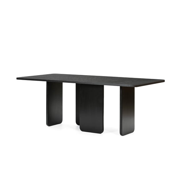 Černý jídelní stůl Teulat Arq, 200 x 100 cm-image-3