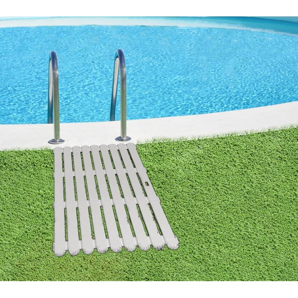 Béžová plastová koupelnová předložka 50x80 cm – Wenko-image-3