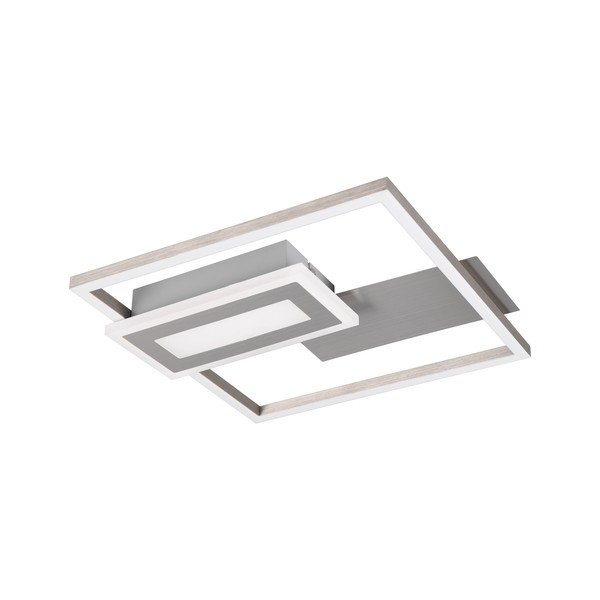 LED stropní svítidlo ve stříbrné barvě 30x33 cm Spiro – Reality