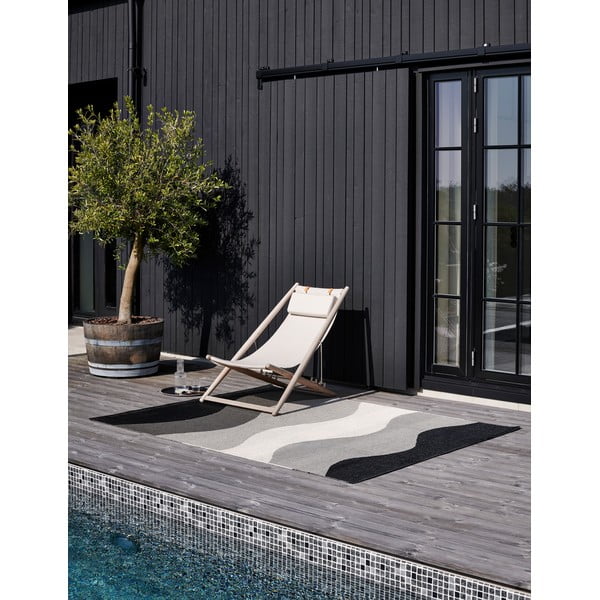 Šedý vnitřní a venkovní koberec 180x230 cm Urvi Metal – Pappelina-image-4