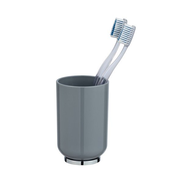 Šedý kelímek na kartáčky Wenko Posa-image-2