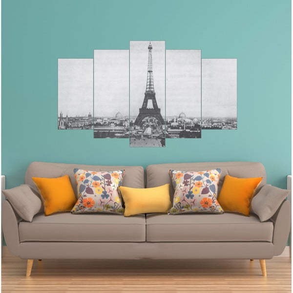 Vícedílný obraz La Maison Des Couleurs Eiffel Tower