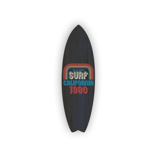 Nástěnná dekorace ve tvaru surfovacího prkna Really Nice Things 1980
