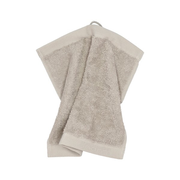 Světle šedý froté bavlněný ručník 30x30 cm Comfort – Södahl-image-3