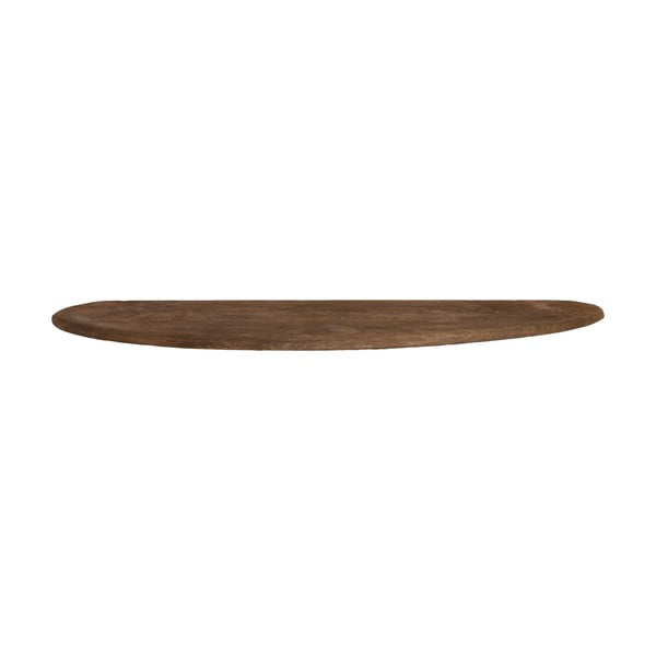 Hnědá police z mangového dřeva 70 cm Ginosu – Light & Living