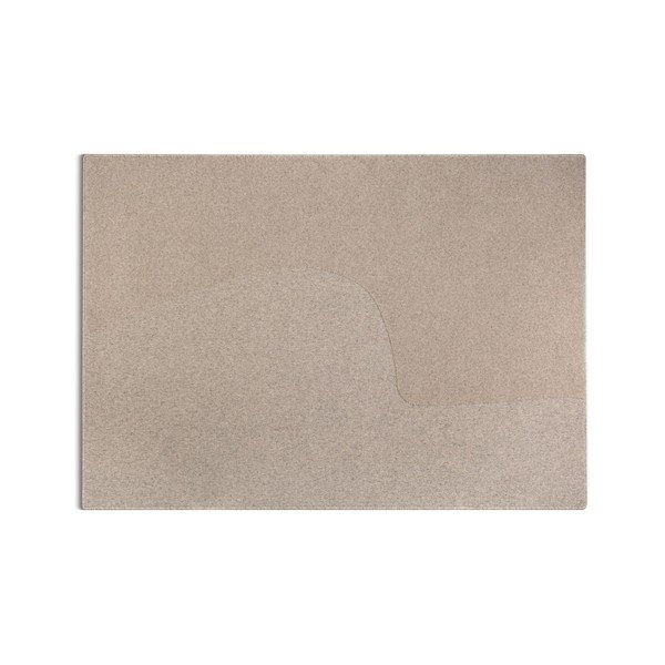 Taupe vlněný koberec 200x300 cm Abstract – Micadoni 