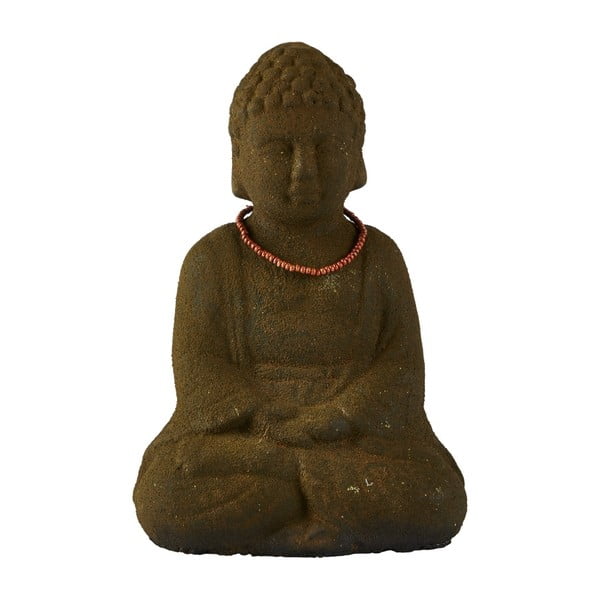 Soška KJ Collection Buddha Rustic Green, 21 cm