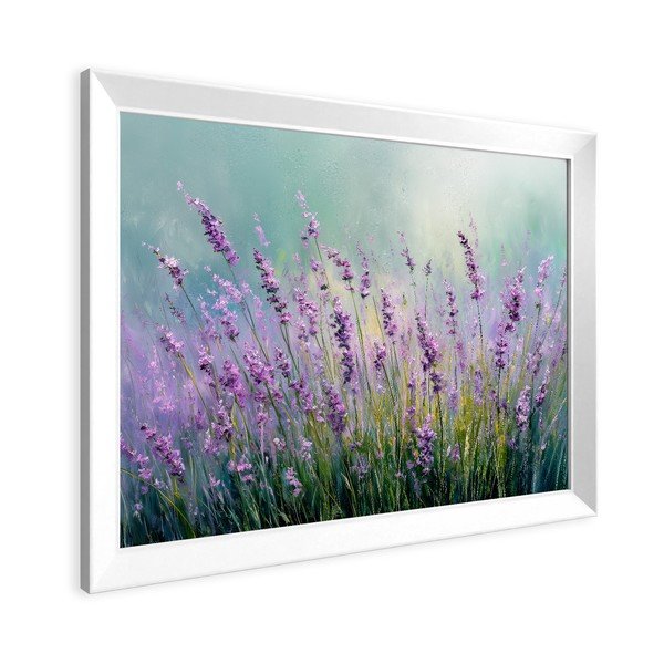 Tištěný obraz s rámem 75x56 cm Lavender – Styler-image-4