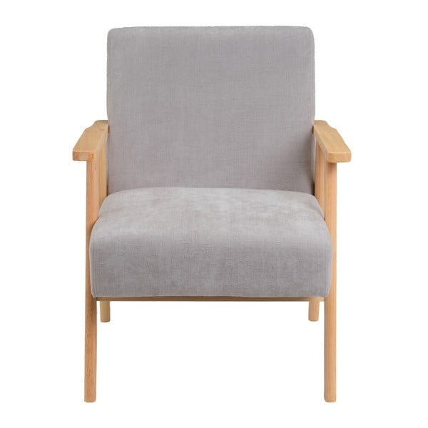 Šedé žinylkové křeslo Vintage – Casa Selección-image-2