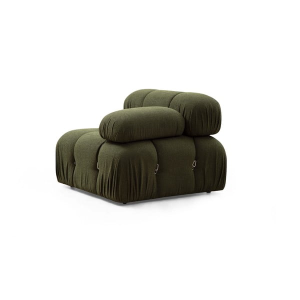 Tmavě zelený modul pohovky (pravý roh) Bubble – Artie-image-2